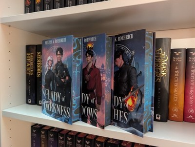 Fairyloot Signed Exclusive - Lady Of Darkness Series By Melissa K. Roehrich