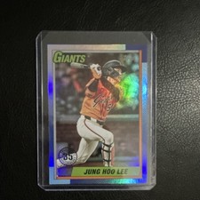 Topps Update 2025 Jung Hoo Lee #U90-21 Giants 35th Anniversary Issue