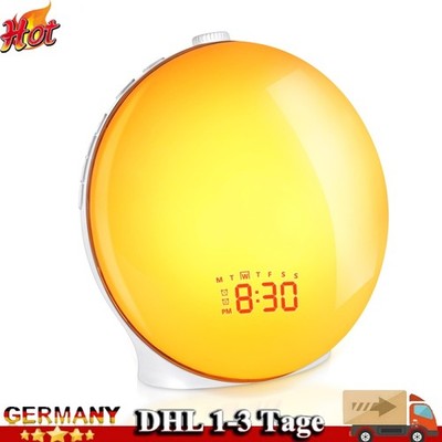 Tageslichtwecker Lichtwecker Wake up Light Sonnenaufgang Sonnenuntergang Simulat