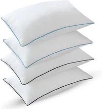 Bed Pillows for Sleeping 4 Pack - Luxury Hotel Quality Pillows Standard Size ...