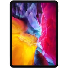 Apple iPad Pro 2 2020 11" 128GB Space Gray WiFi  Cellular Tablet-Acceptable