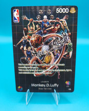 NBA Monkey.D.Luffy Leader Custom Promo Holo 5000 4 Life EN