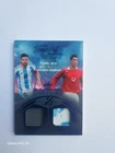 2025 LEAF IN THE GAME USED SPORT LIONEL MESSI CRISTIANO RONALDO DUAL MEM 15/45