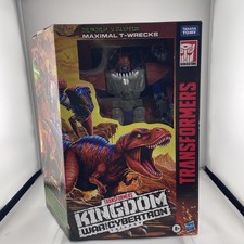 Hasbro Transformers War for Cybertron Kingdom Leader Maximal T-wrecks Figure
