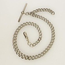 RARE Antique Silver Chain Pocket Watch for Men's fusee repeater tourbillon RAR