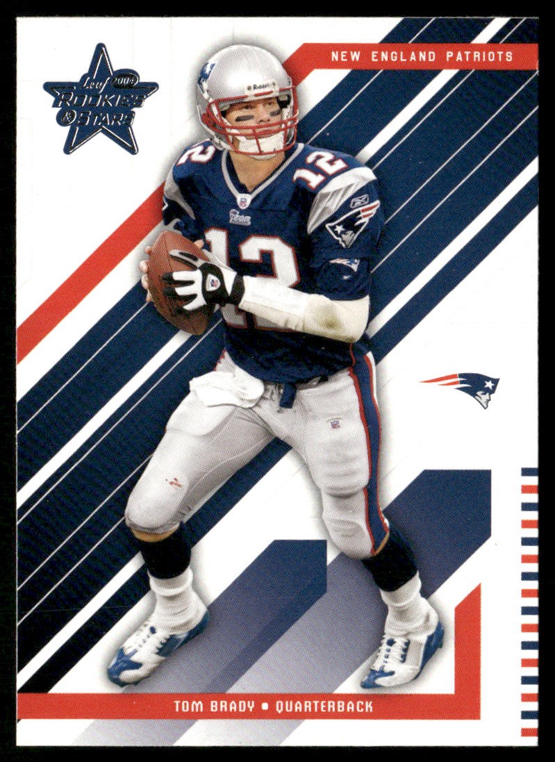 Tom Brady 2004 Leaf Rookies & Stars #56 New England Patriots