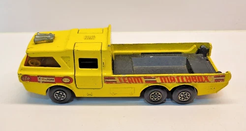 Vintage Matchbox Super Kings K-7 Racing Car Transporter