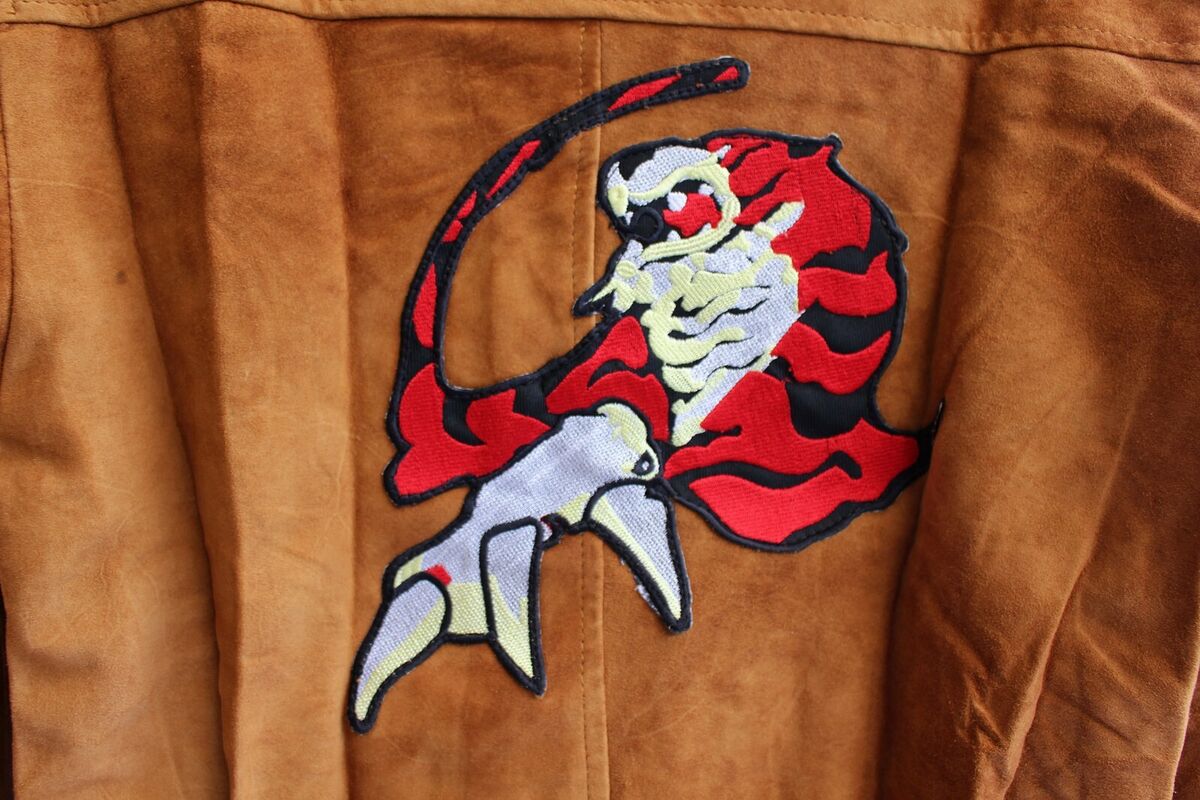 Ryo Hazuki, Suede Leather Brown Bomber Jacket XS, Shenmue Ryo Hazuki, Suede Leather Brown Bomber Jacket XS, Shenmue