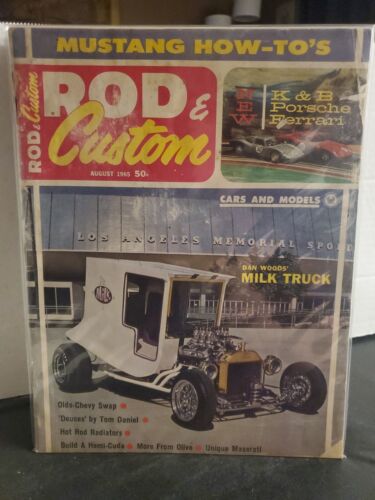 Rod & Custom August 1965 - Picture 1 of 6