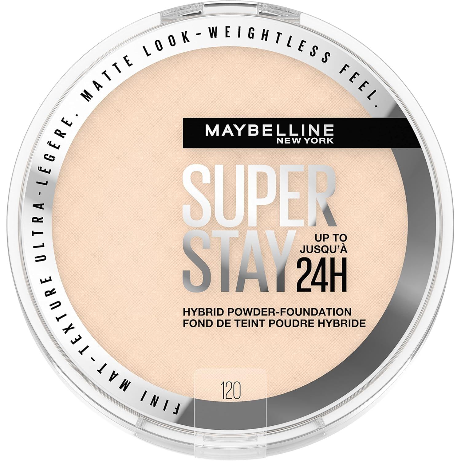 24HR Hybrid Powder-Foundation with Medium-Full Coverage