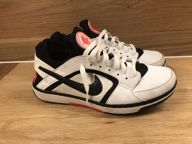 Nike Women Huarache Run white navy orange