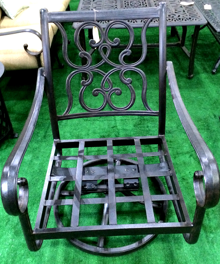 11 piece outdoor dining set Santa Anita patio chairs table garden Antique Bronze eBay