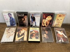 COUNTRY MUSIC Vintage Cassette Tapes Bundle Lot of 10 Various Artists