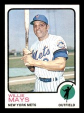 1973 Topps Baseball #305 Willie Mays NM - NM/MT *d3