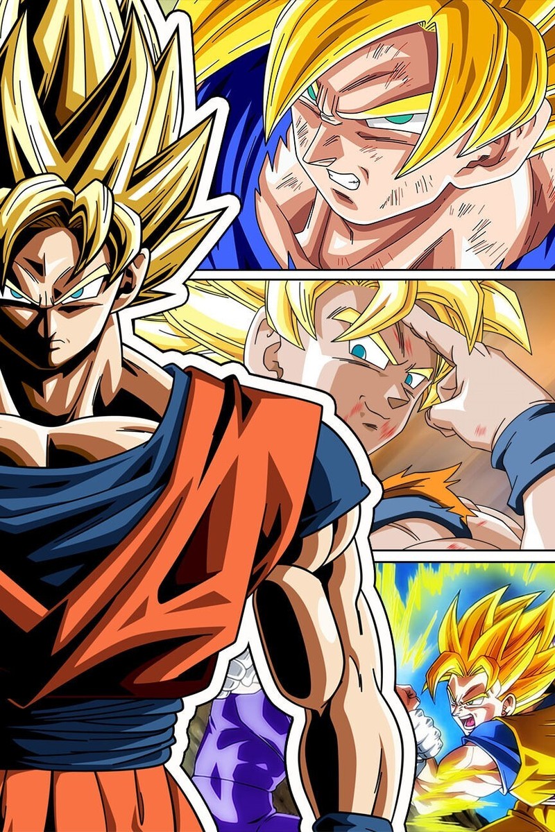 Dragon Ball Super Z Goku Super Saiyan POSTER 24 X 18