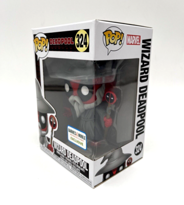 Funko POP Wizard Deadpool 324 Barnes and Noble Exclusive | eBay