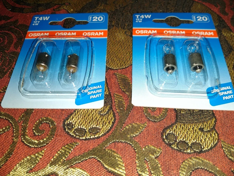 FORD ESCORT CORTINA CAPRI CONSUL FIESTA & TRANSIT MK1 SIDELIGHT BULBS LAMPS x 2 - Image 4 of 4