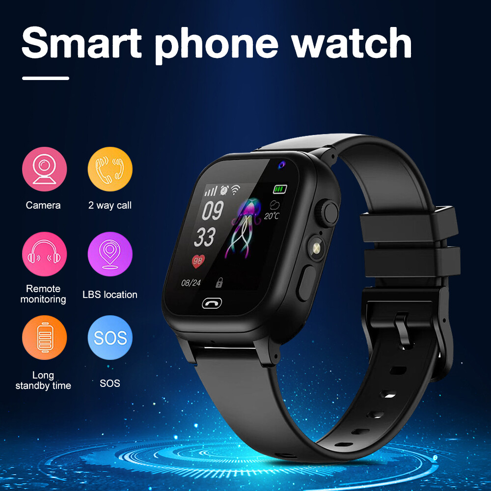 Kids Smartwatch with Camera SIM GSM SOS Calls Games Step Tracker for Boys Girls  