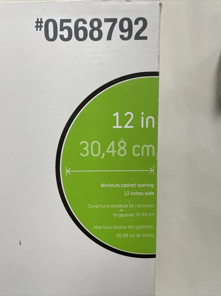 Pull-Out Wire Basket Kitchen Cabinet Organizer Rack Sliding Shelf Drawer R14 - Image 4 of 4