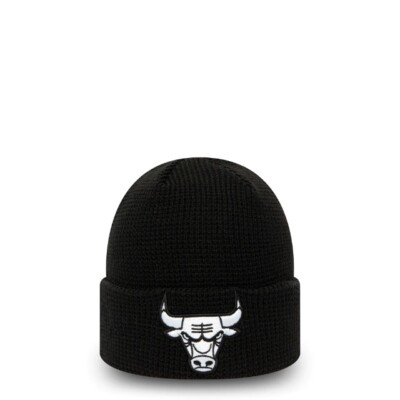New Era - Bonnet NBA Team Cuff Knit - Chicago Bulls - Black 12490115
