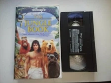 Walt Disney's Clamshell Case VHS Home Video The Jungle Book 1995