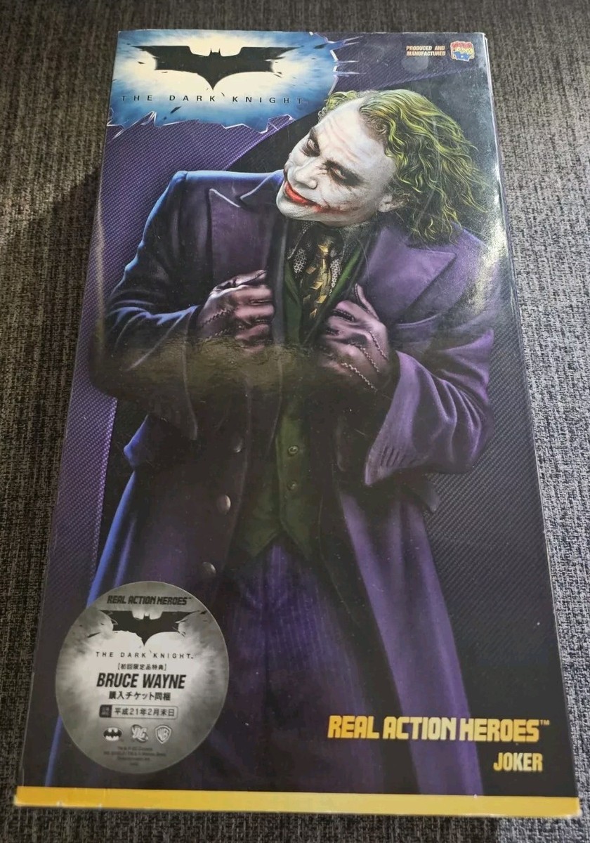 RAH Real Action Heroes Batman Joker Figure Medicom Toy 1:6 RAH Real Action Heroes Batman Joker Figure Medicom Toy 1:6