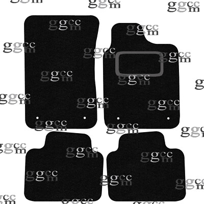 FOR VAUXHALL VXR8 2010 & ONWARDS TAILORED BLACK CARPET CAR FLOOR MATS. (4 CLIPS)
