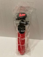Vivitar 12 inch Compact Rubberized Spider Camera Tripod Flexable Legs Red Large