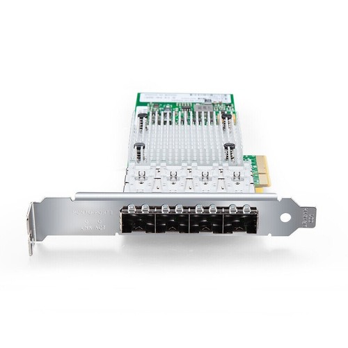 Intel I350-F4 with Intel I350-AM4 Network Card 1G Quad SFP PCI-E 2.1 x4 Lane - Picture 4 of 4