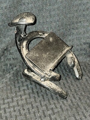 Custom Blacksmith Cowboy Horseshoe Business Card Holder 