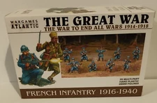Wargames Atlantic - French Infantry - WW1 - 1914-18 - The Great War