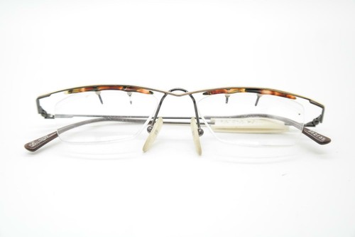 Vintage B Sign 362/35 Brown Gold Black Half-Rim Glasses Frame NOS - Picture 6 of 6