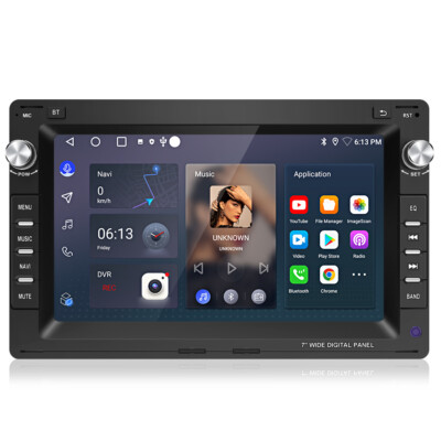 6GB+128GB Autoradio CarPlay Android 13 Für VW Golf 4 Polo 9N Passat B5 GPS Navi