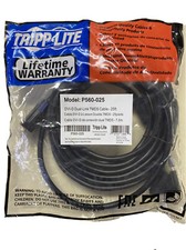 Tripp Lite 25ft DVI Dual Link Digital TMDS Monitor Cbale DVI-D M/M 25' P560-025
