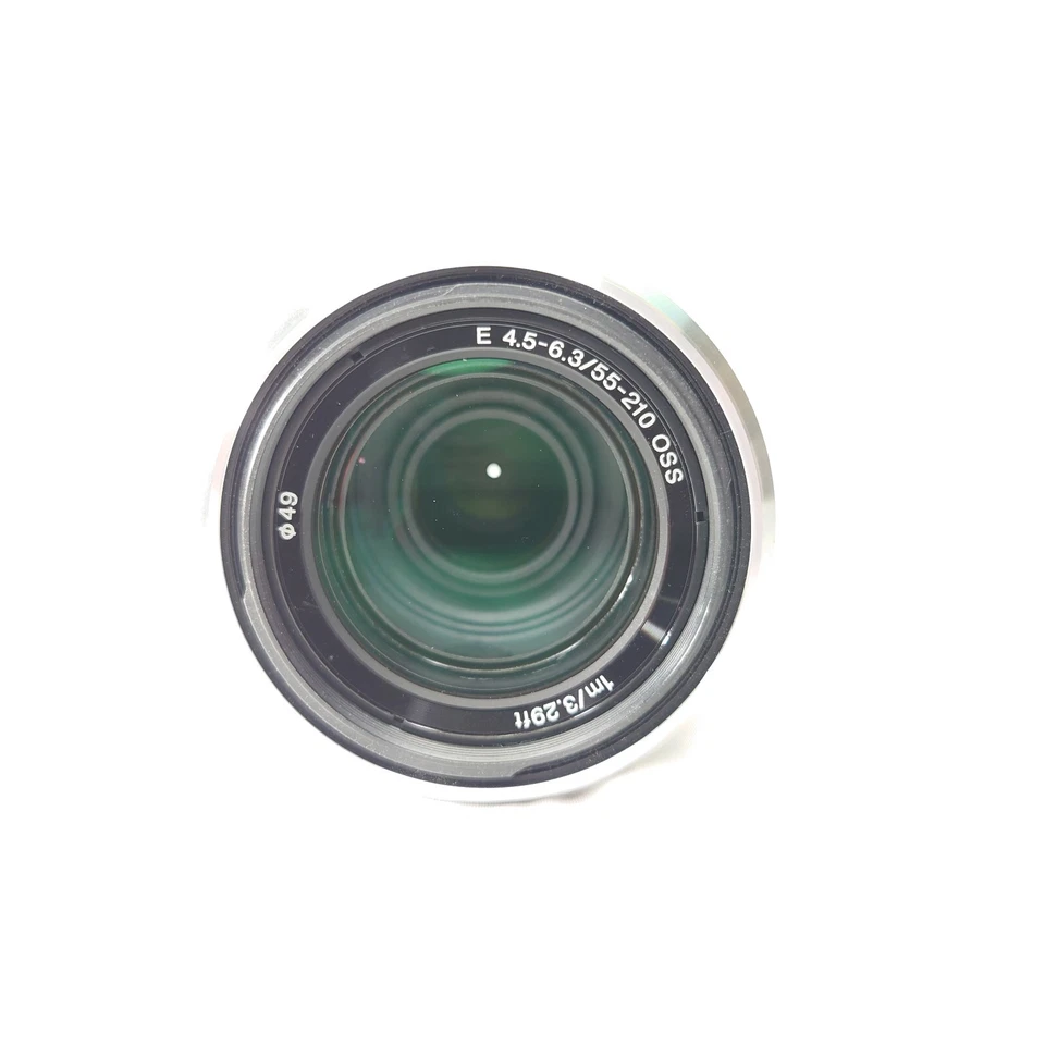 [N.COMO NUEVO] Sony E 55-210mm f/4.5-6.3 OSS E-Mount Lens SEL55210 Silver Fro... - Imagen 3 de 4