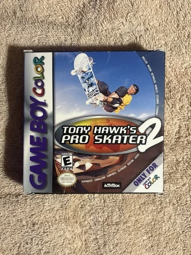 New ListingTony Hawk’s Pro Skater 2 Game Boy Color Complete in Box