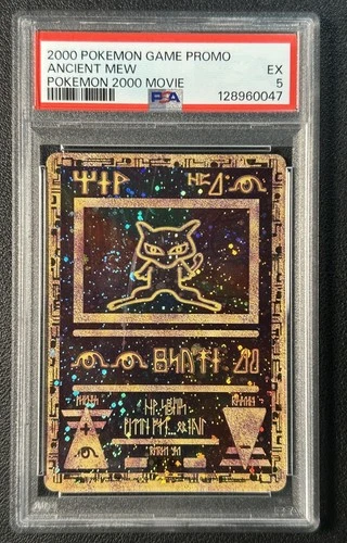 ANCIENT MEW PSA 5 2000 POKEMON MOVIE PROMOS #NNO POKEMON 2000 GAME PROMO 0047