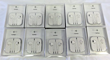 Original OEM Apple iPhone Wired 3.5mm EarPods Headphone MD827LL/A Lot of 10, NEW