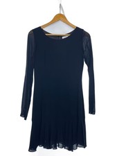 DOLCE&GABBANA Long-Sleeved Dress 578-5.OP.DQ 40 Navy