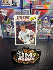 2025 Topps Heritage Trey Sweeney #203 Base Set Shortstop Tigers MLB Baseball