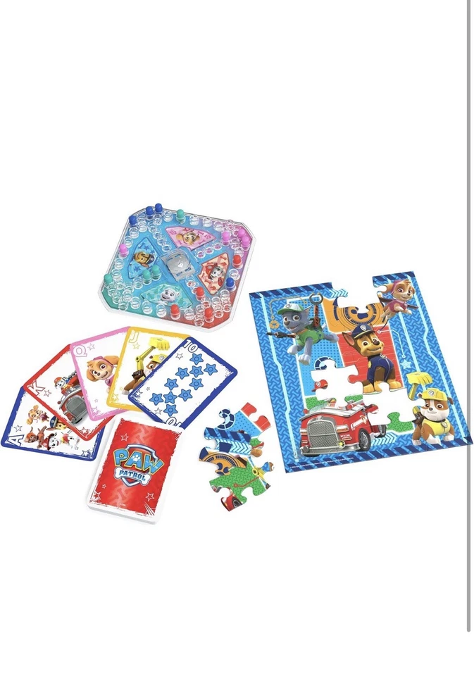 Paw Patrol - Game Bundle with Jumbo Cards - Pop-Up Game and 24 Piece Puzzle - Image 2 of 4