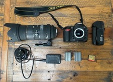 Nikon D300 Camera body and Sigma EX 50-500mm F4-6.3 APO HSM D Lens + extras Used