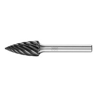 Pferd Tools Hartmetall HochleistungsfräSstift Inox Spitzbogen Spg Ø 12X25 Mm
