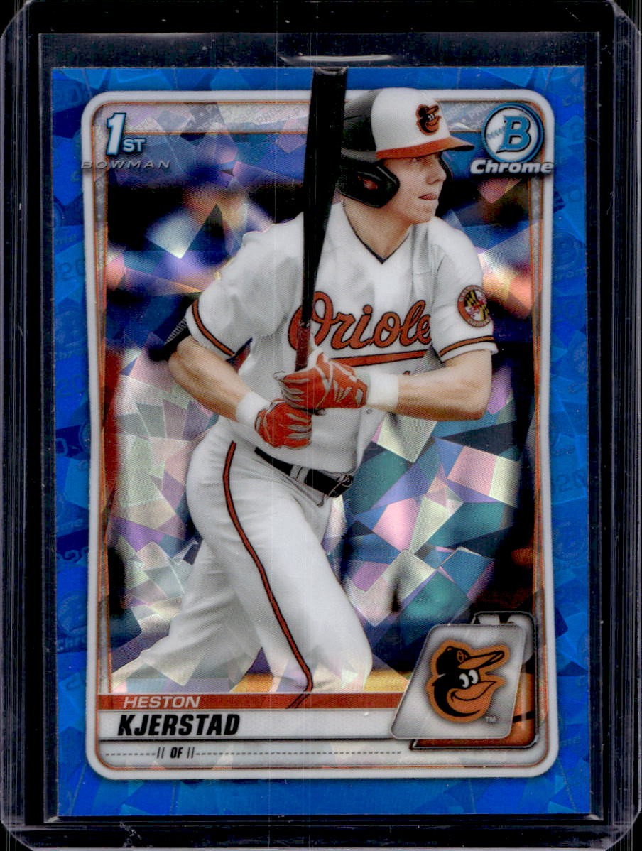 Heston Kjerstad 2020 Bowman Draft Chrome Sapphire Edition #BD-122