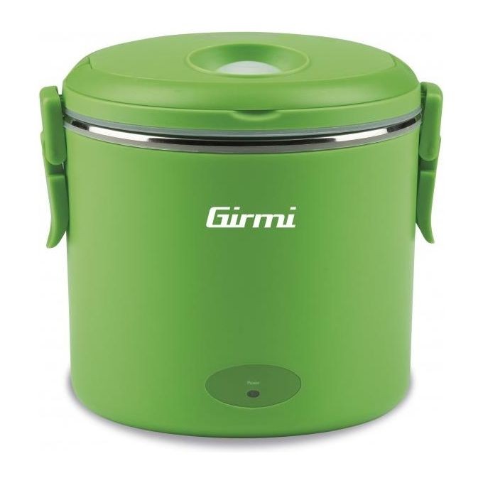 Girmi SC01 Vivandiere Scaldavivande 40W 0.7L Acciaio Inox Verde