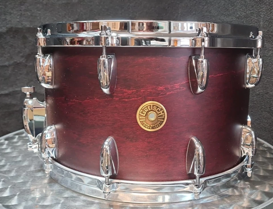 Gretsch Snare Drum USA Custom 14x8" Walnut Satin Chrome Hardware / Rullante