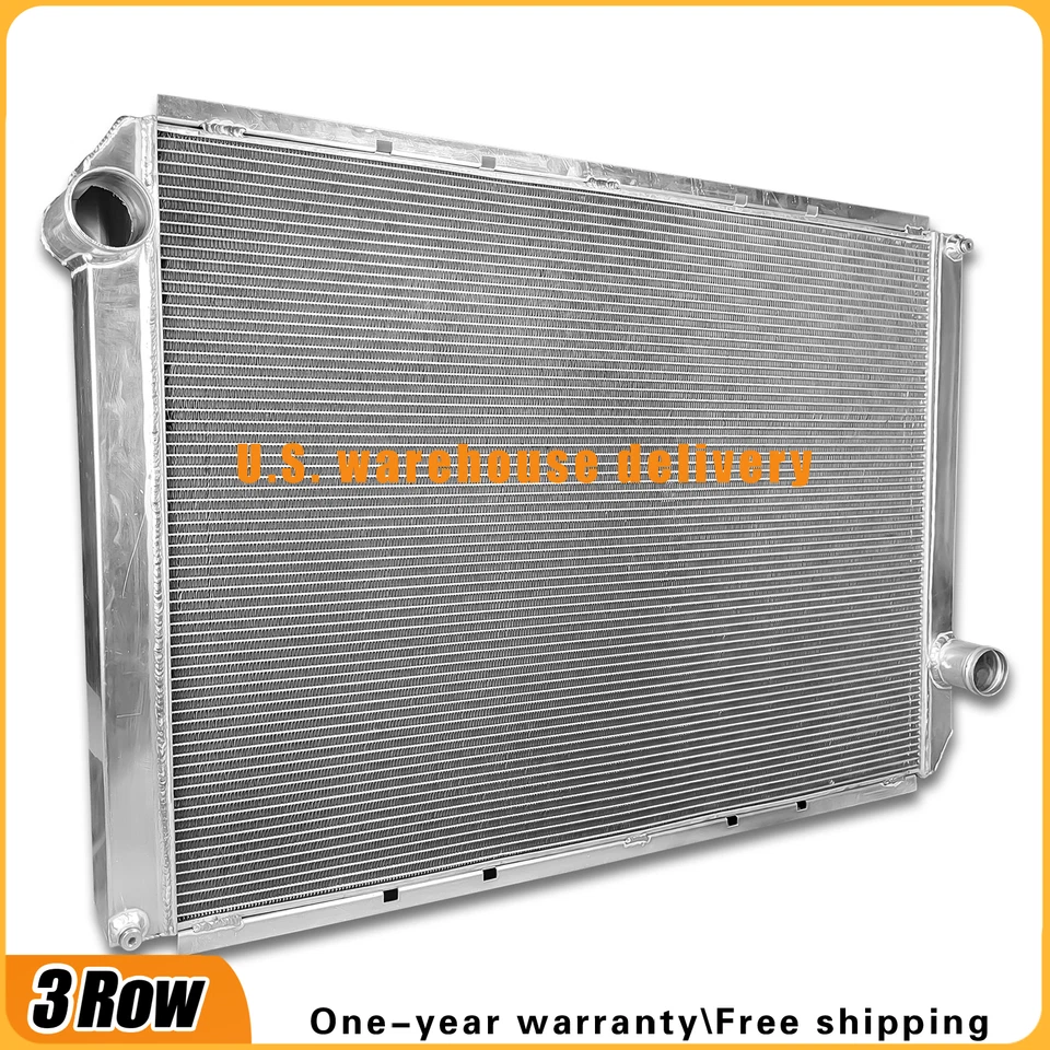 Aluminum Radiator for Ford Aero Max Louisville LA LT LS LNT LLA 9000 8513 3Rows Foto 4 de 4