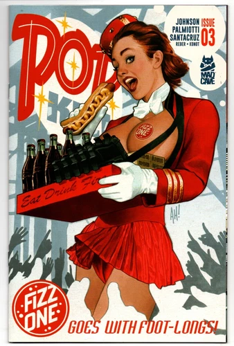 Pop Kill #3 (2025) Cover B Adam Hughes Variant - Mad Cave Studios NM Mature
