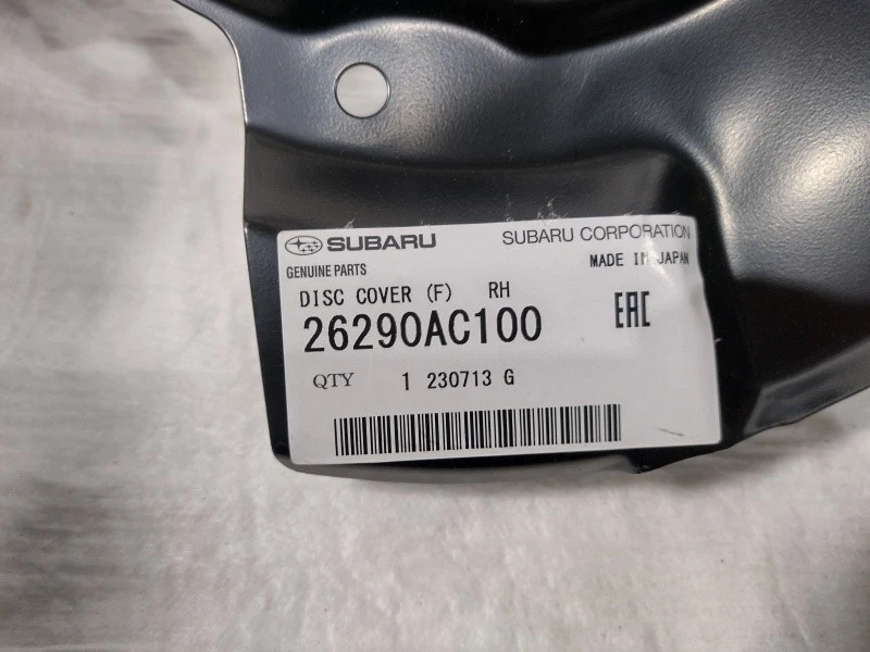 Placa de anclaje derecha Subaru Impreza 1997-2001 (GT/WRX), Legacy/Outback 2000-200 Foto 4 de 4