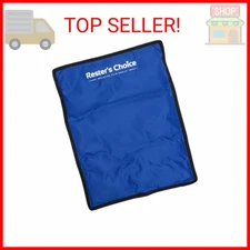 Gel Soft Flexible Ice Pack for Injuries Reusable - (Large: 11"x14.5") for Hip, S